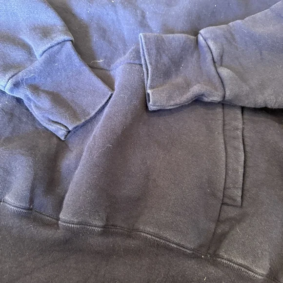 Vintage Two Ply Camber IBEW Local 17 Detroit Hooded Sweatshirt Size Large 80s - Picture 5 of 7